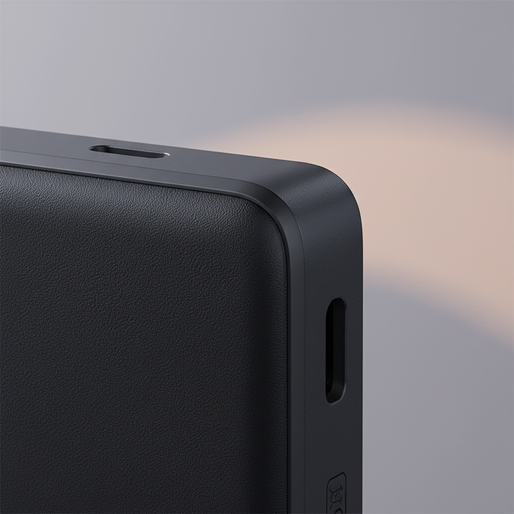 Powerbank mit 45W Schnellladung, Qi2 Magnetladung und klappbarem Ständer