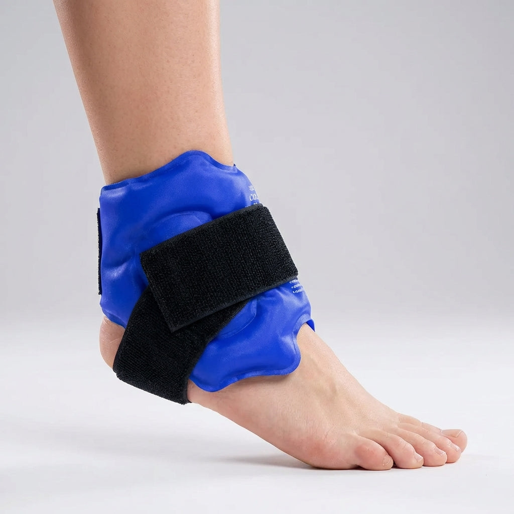 Verstellbare Knöchelbandage für Heiss- und Kalttherapie, Schmerzlinderung