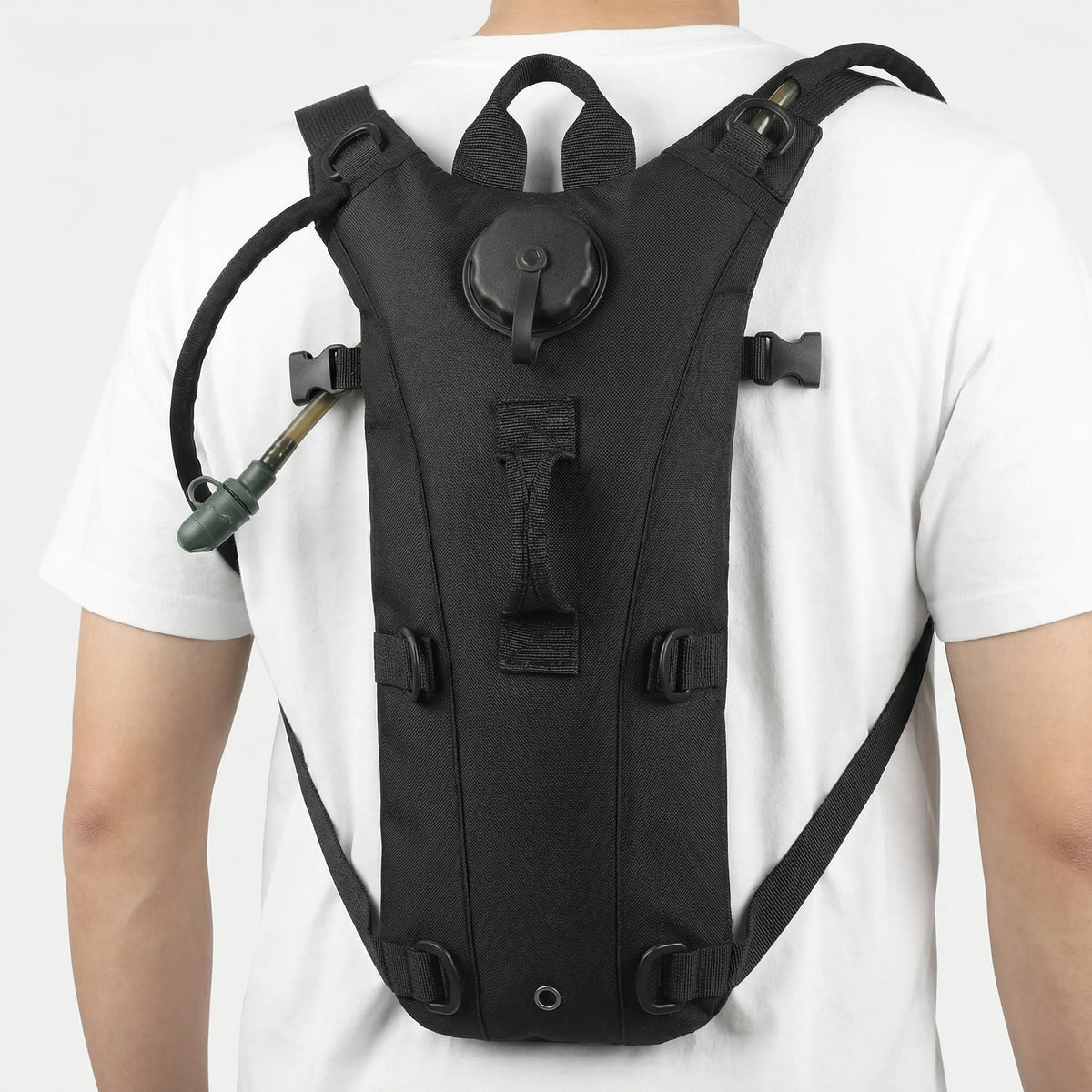 Hydrations-Rucksack kompakt 3-Liter Trinkblase wasserabweisend