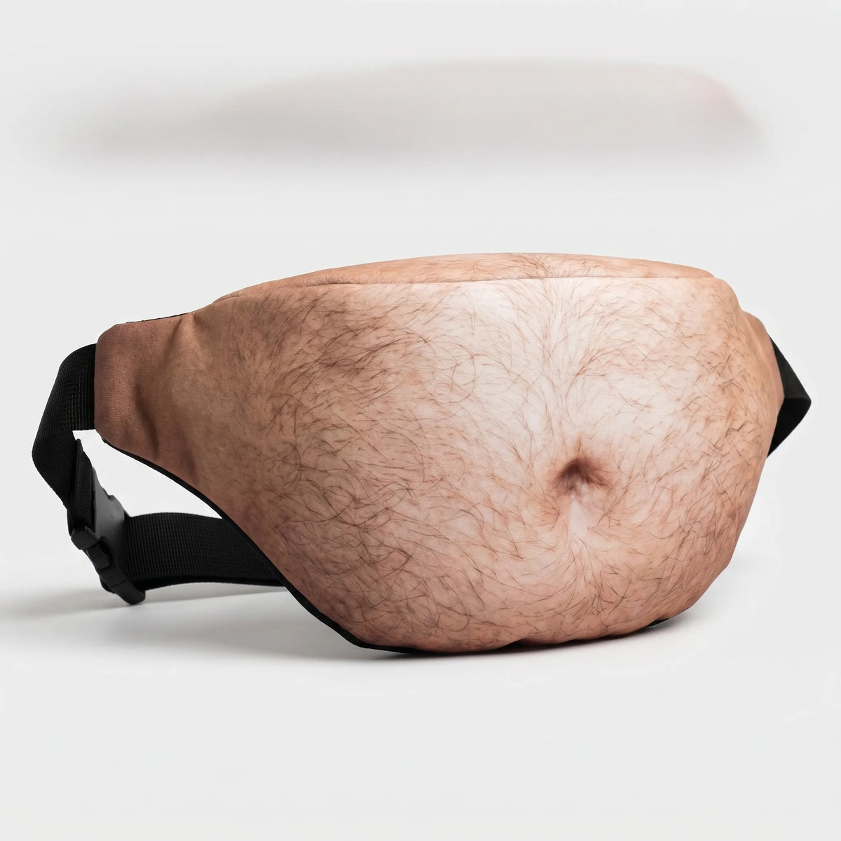 Lustige Bauch-Hüfttasche mit realistischem 3D-Design und Reissverschlussfach