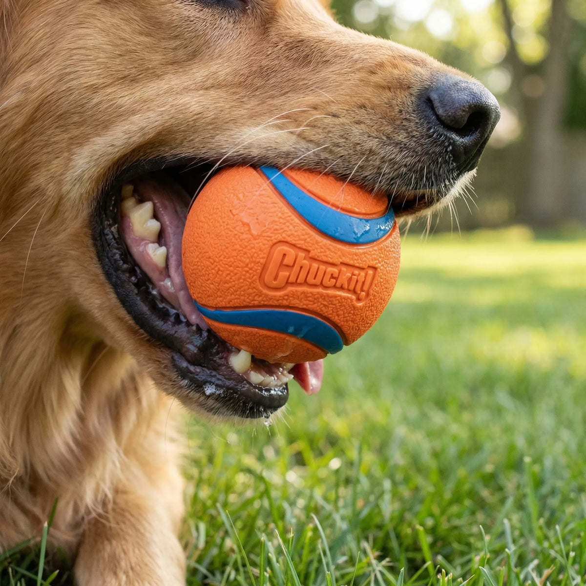 Hunde Apportierball aus Gummi, robust und hochsprungfähig für Apportierspiele