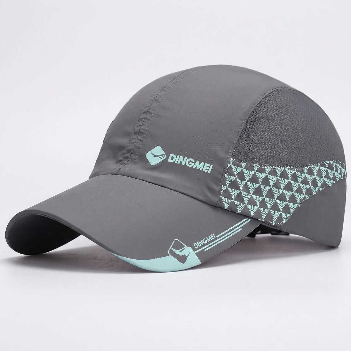 Leichte Baseballkappe für Herren mit Mesh-Einsätzen und verstellbarem Riemen