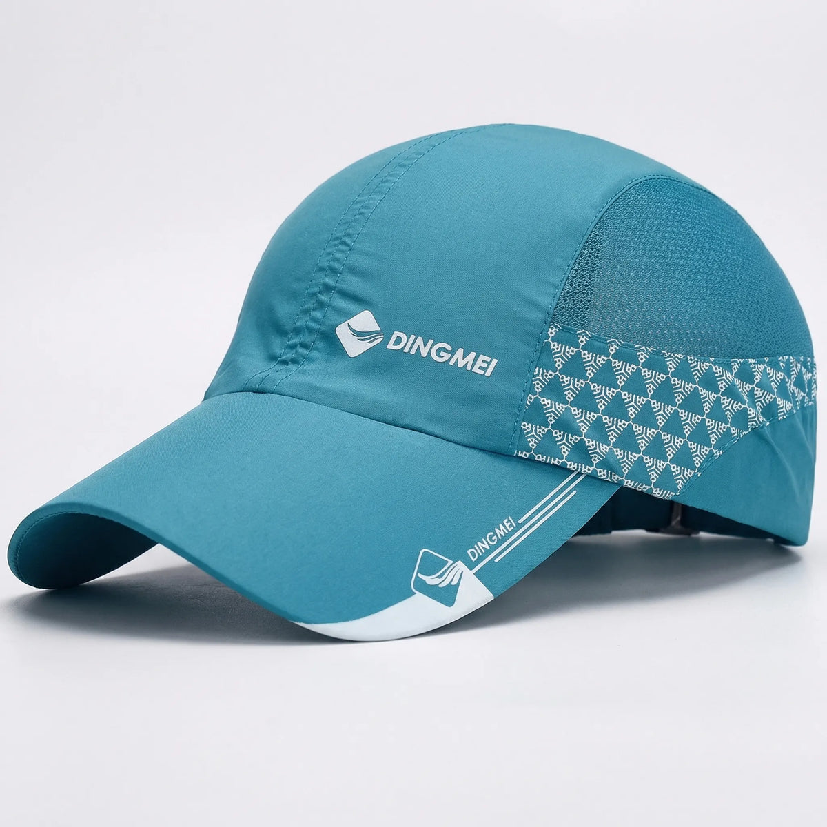 Leichte Baseballkappe für Herren mit Mesh-Einsätzen und verstellbarem Riemen