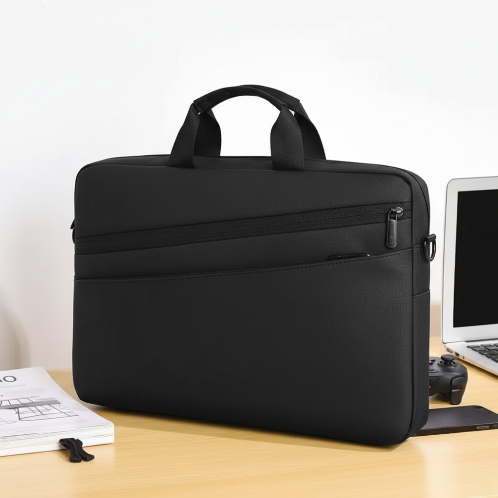Business-Laptop-Aktentasche 17,3 Zoll spritzwassergeschützt
