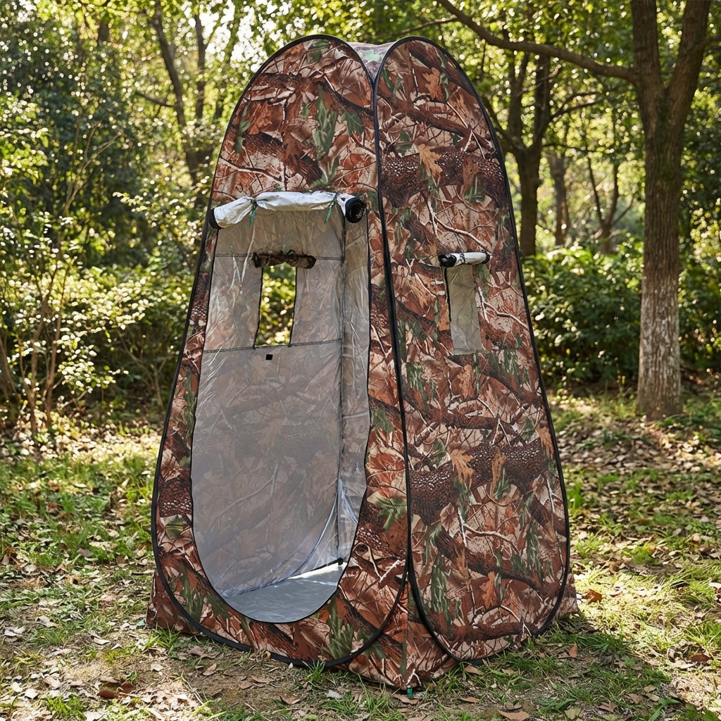 Klapp-Privatzelt Camping Dusche Toilette hoher Schaft belüftet
