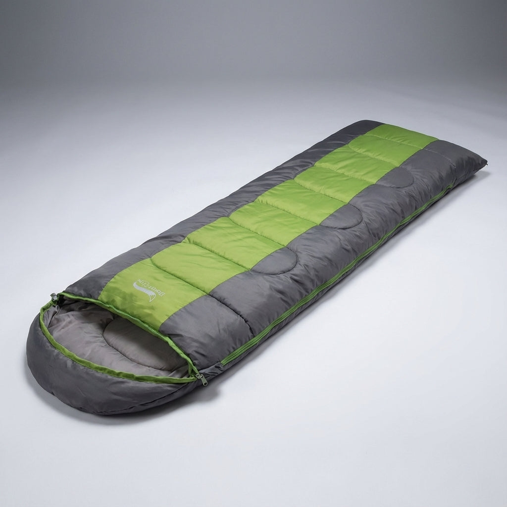 Leichter Umschlagstil-Schlafsack mit Kompressionssack