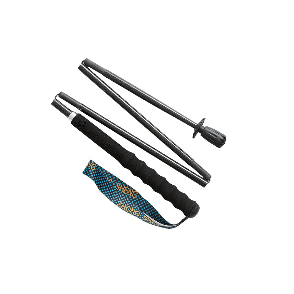 Ultraleichte Trekkingstöcke Aluminium faltbar mit EVA-Griff