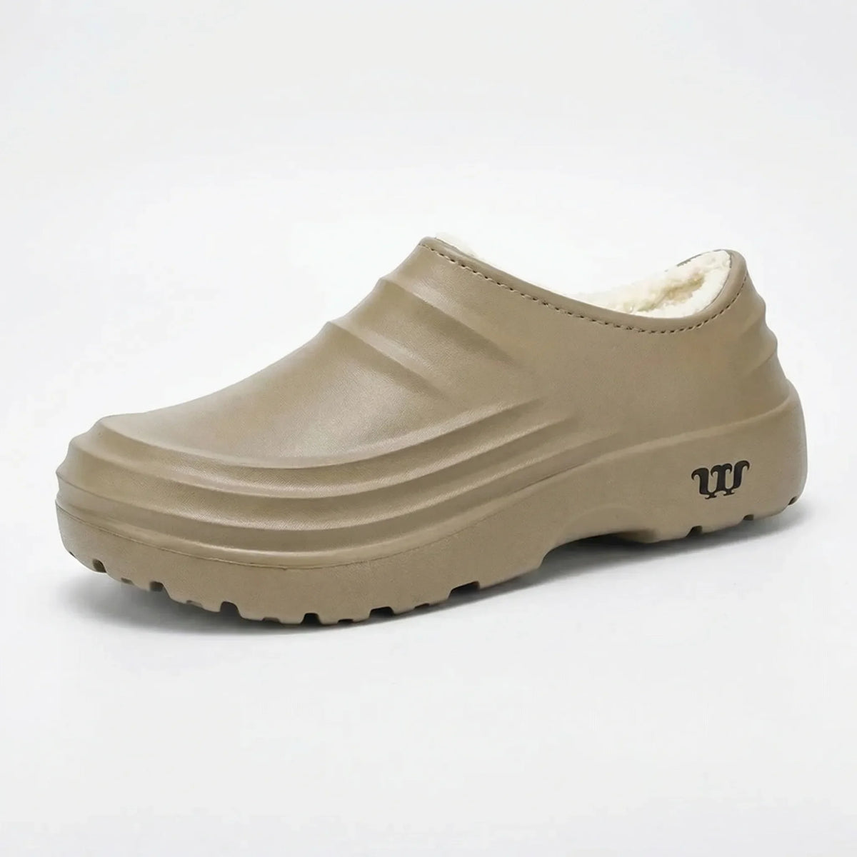 Herren-Küchenclogs rutschfest wasserdicht fleece-gefüttert