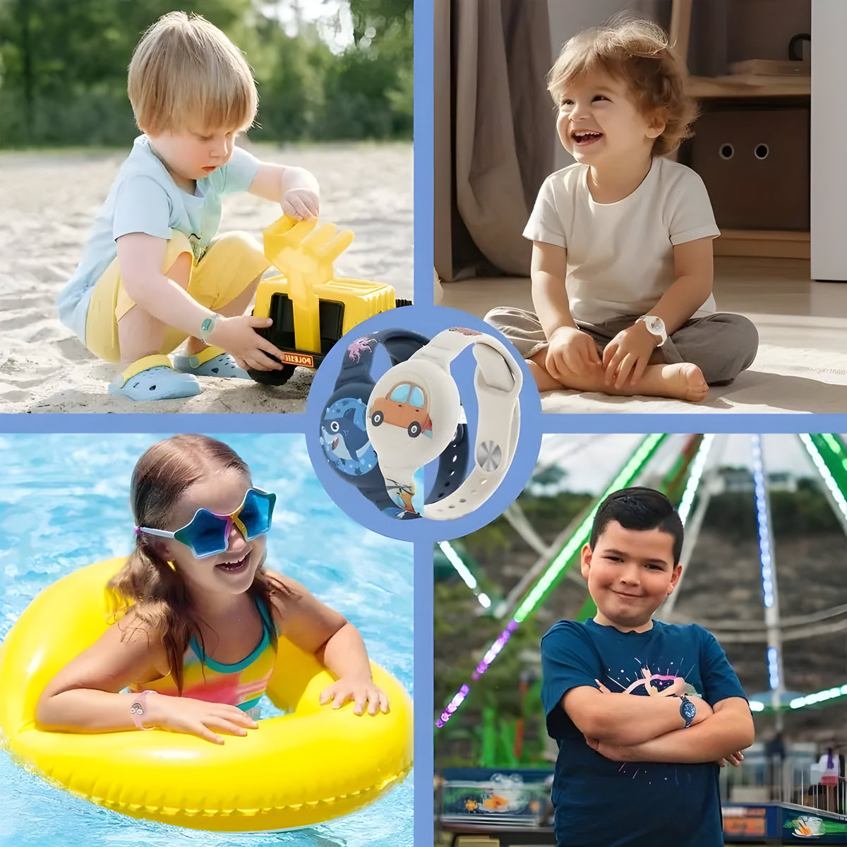 Kinder GPS Armband aus Silikon für Outdoor-Aktivitäten