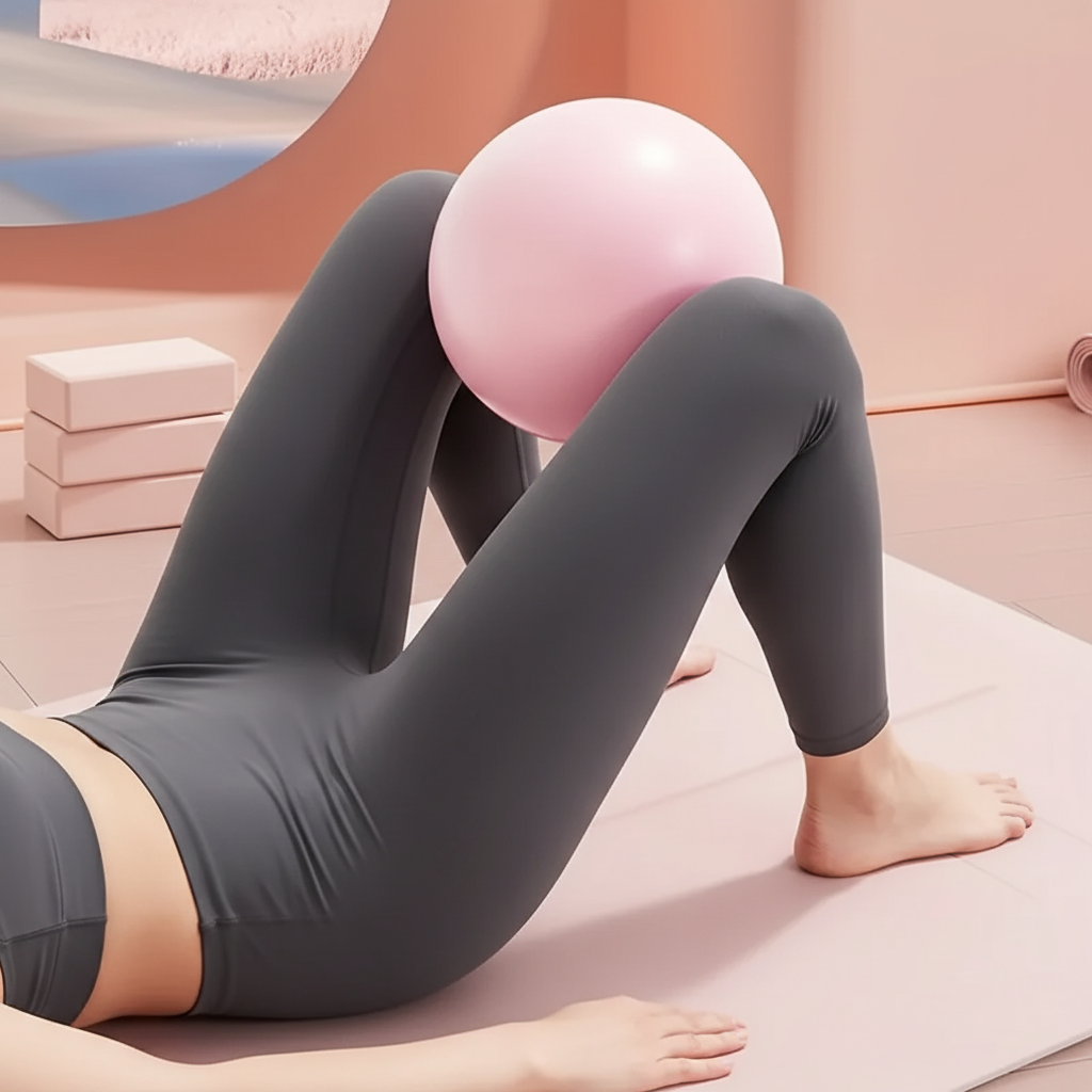 Mini Anti-Burst-Trainingsball mit rutschfester Oberfläche zum Rumpftraining
