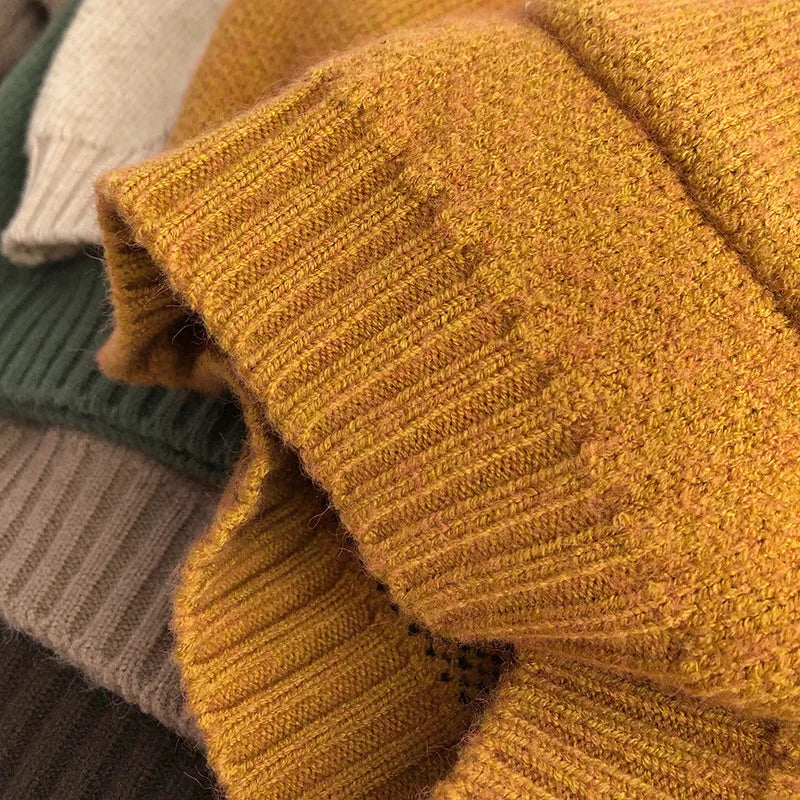 Kinder-Baumwollpullover mit süssem Taschenmotiv und langen Ärmeln