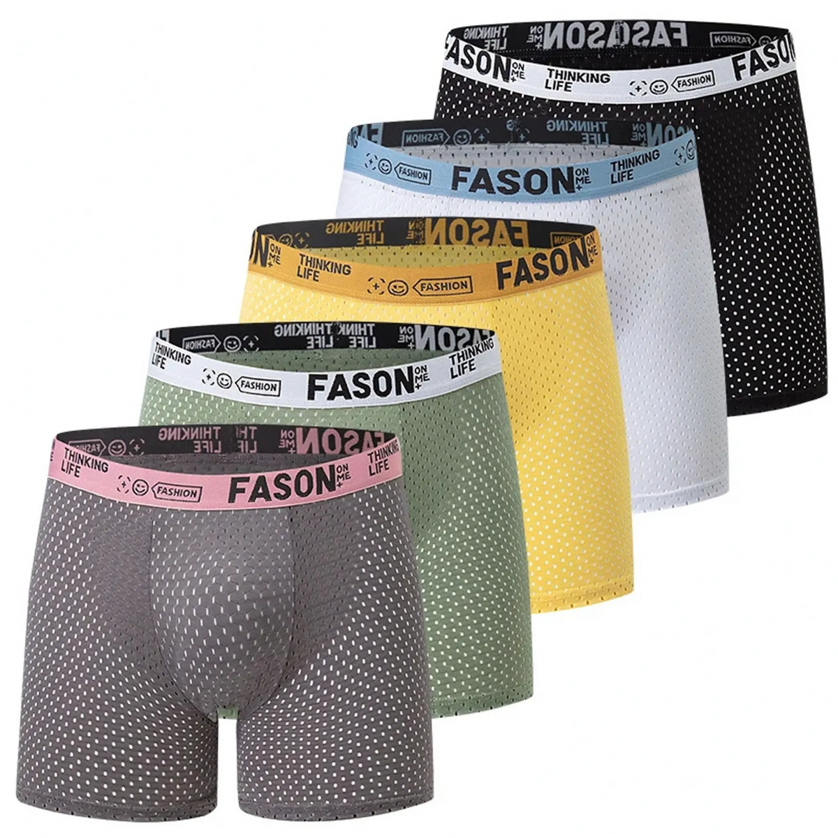 Nordspur | Flexicore Lange Boxershorts Mit Breitem Bund