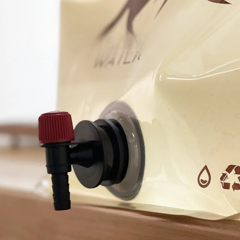 Zusammenklappbarer Wasserbehälter 8 Liter mit Zapfhahn für Camping