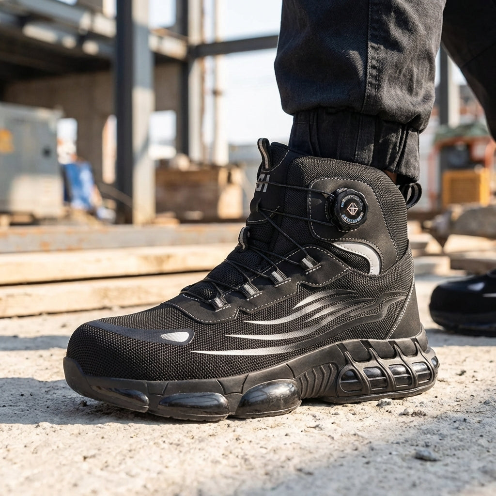 Sicherheitsstiefel hochschaft wasserdicht durchstoßfest rutschfest