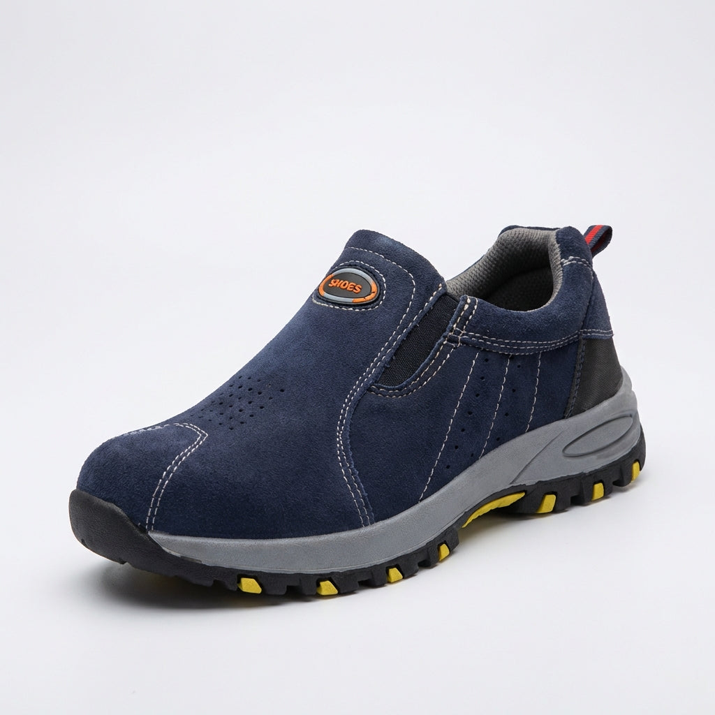 Sicherheits-Slipper mit Zehenschutz und durchstichsicherer Sohle