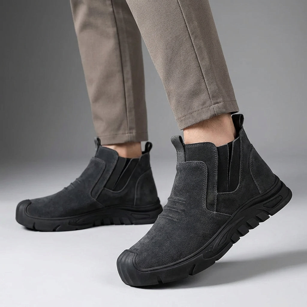 Sicherheitsstiefel Slip-On mit Zehenkappe und rutschfester Sohle