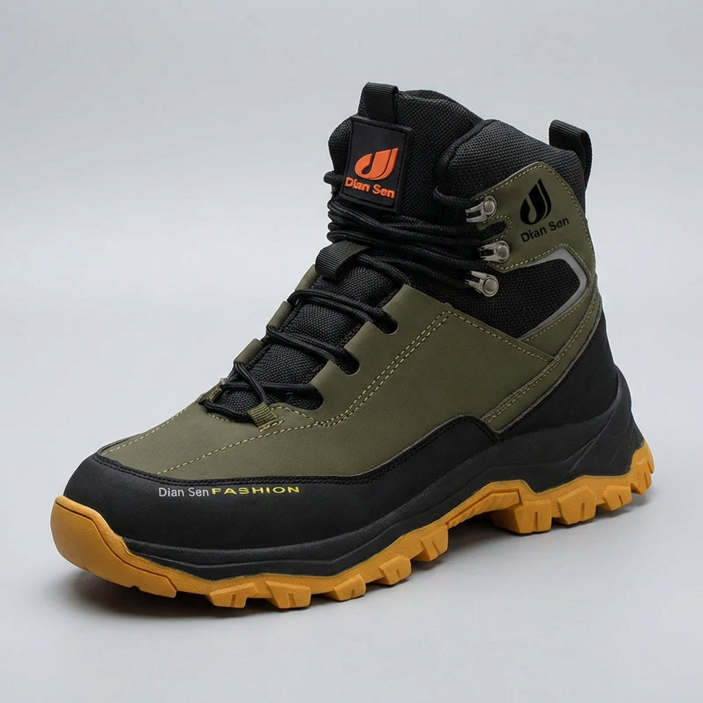 Herren-Sicherheitsstiefel knöchelhoch mit verstärkter Zehenkappe