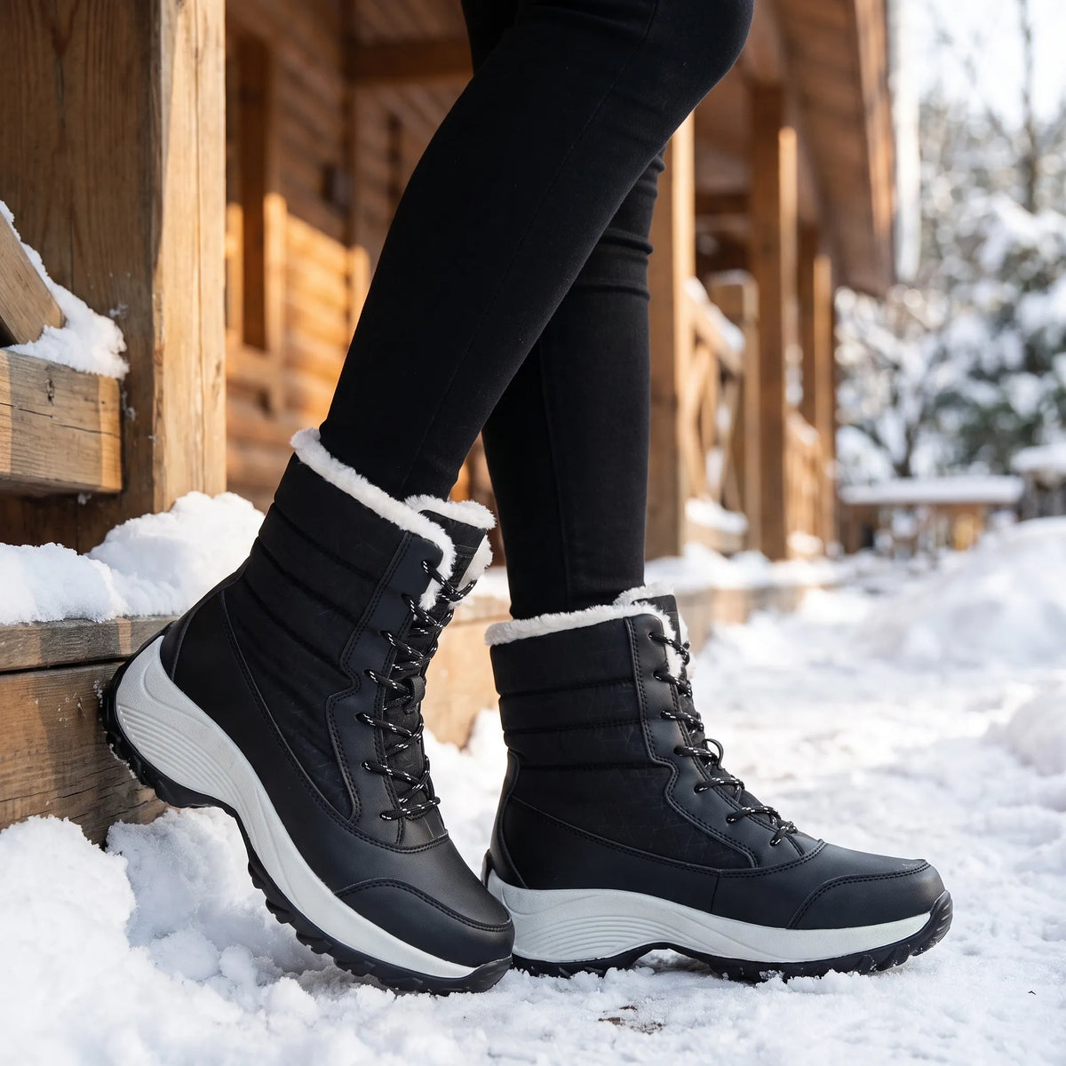Nordspur | FrostStride Gefütterte Damen Winterstiefel