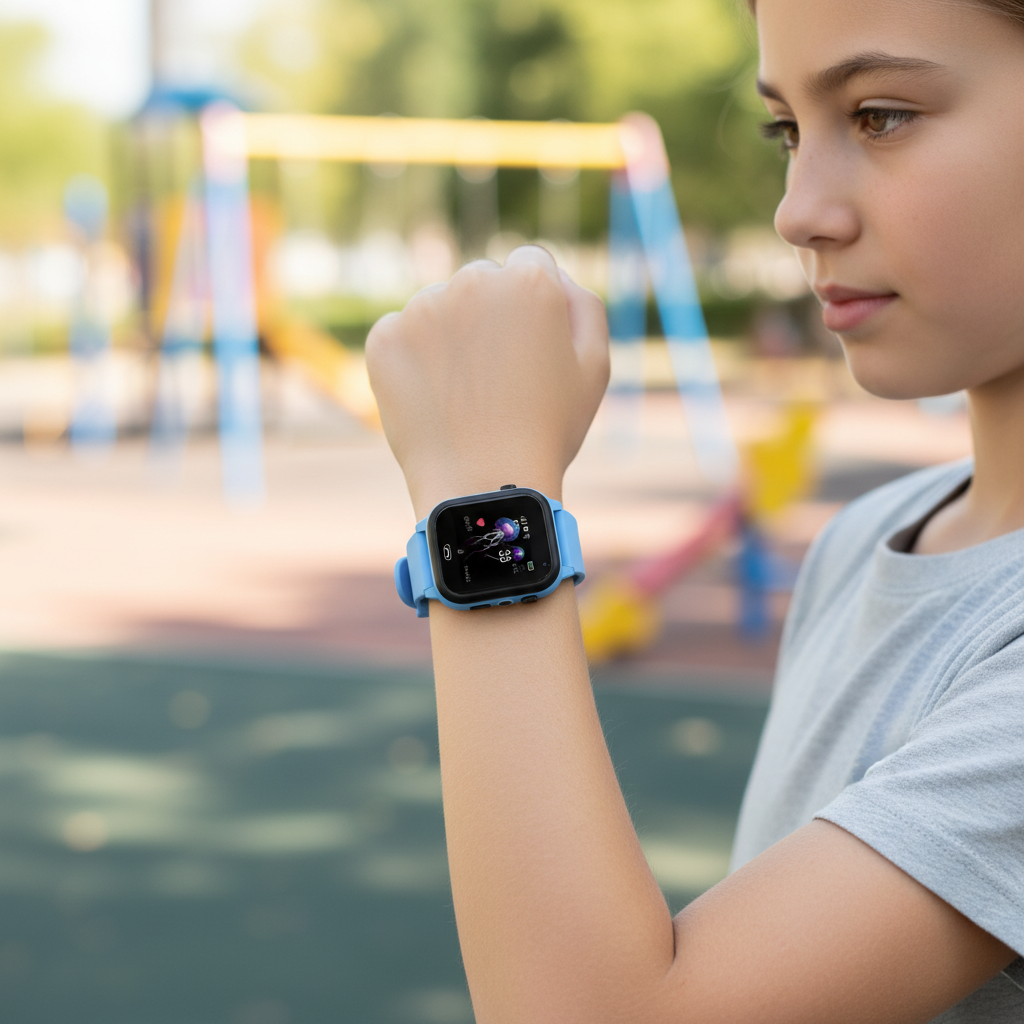 Kinder Smartwatch mit GPS, Videoanruf und Kamera