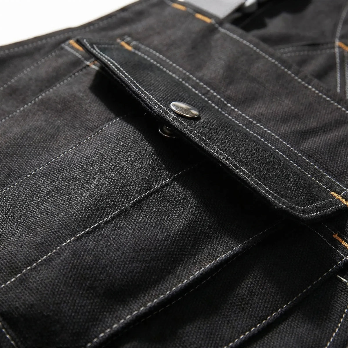 Herren-Arbeitslatzhose mit Cargo-Taschen verstärkte Nähte Handwerk
