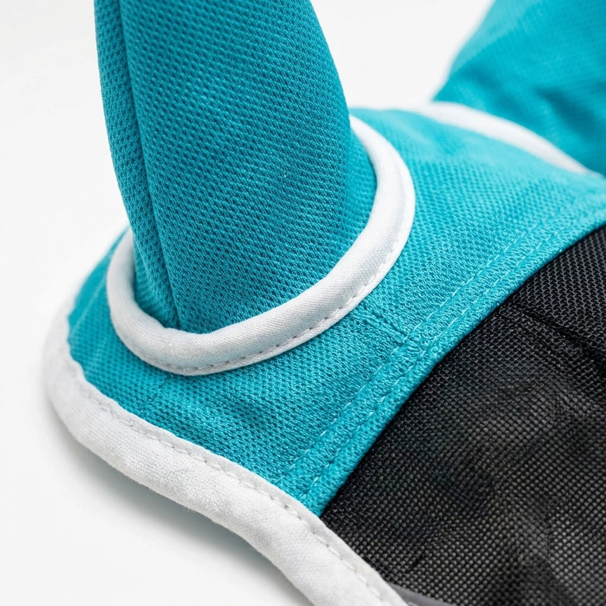 Pferdefliegenmaske feines Mesh mit Ohrenabdeckung verstellbar