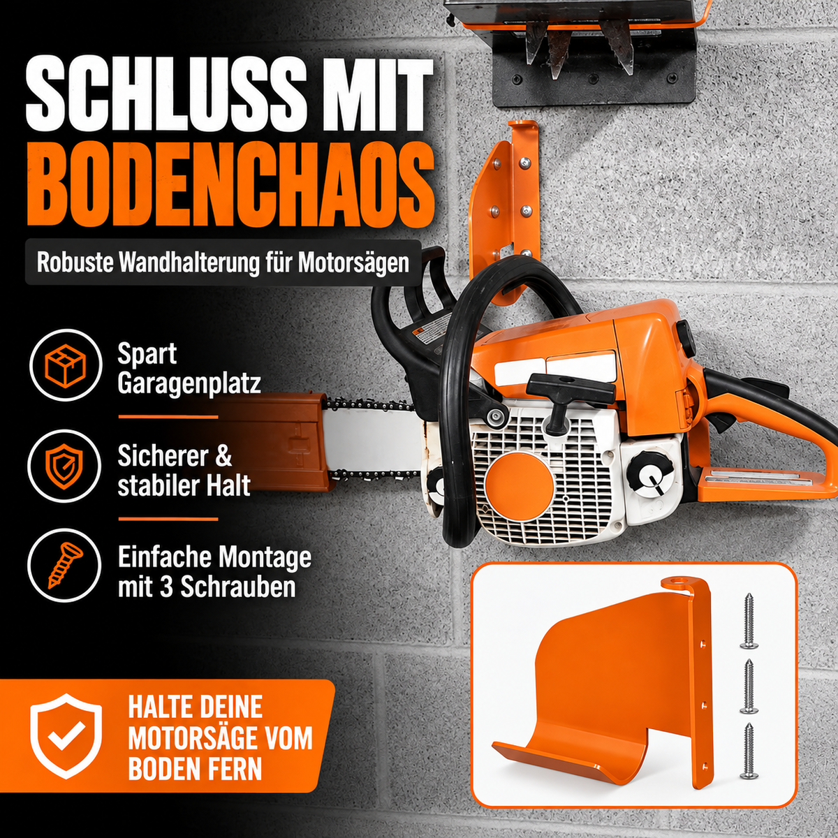 Camp Basel | Heavy Duty Metall-Wandhalterung