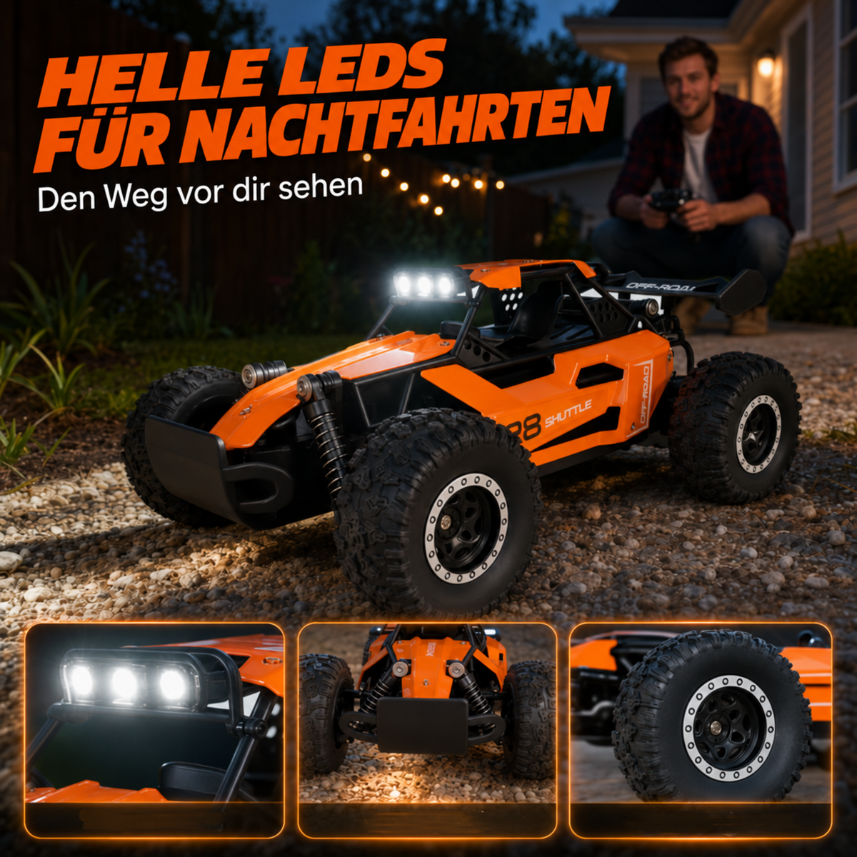 Camp Basel | Hochgeschwindigkeits-RC-Geländewagen