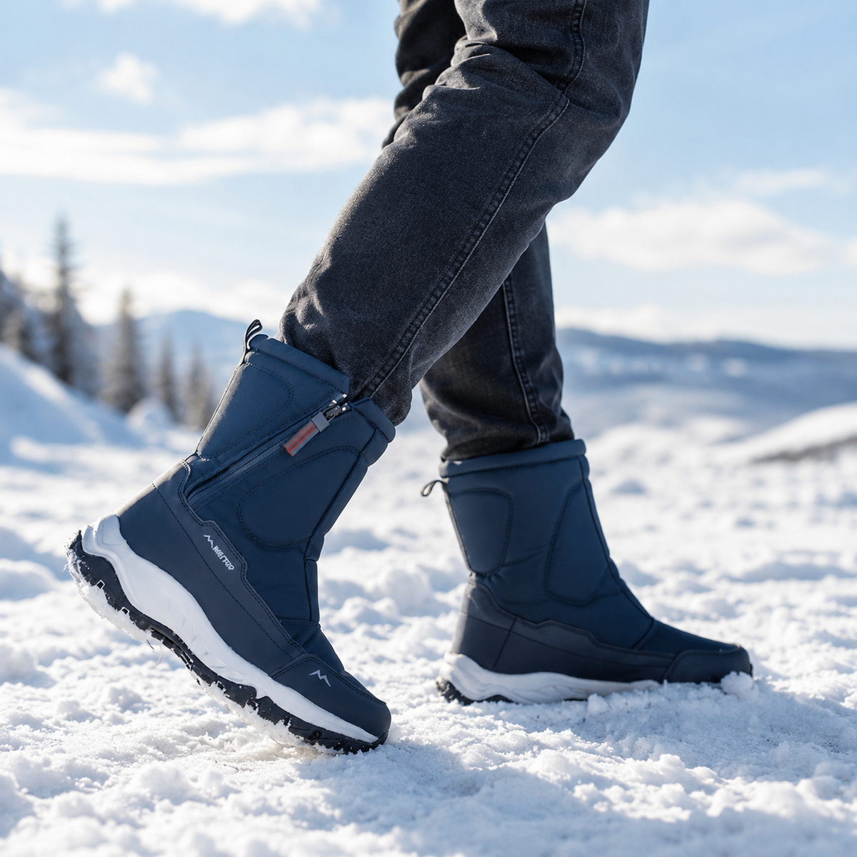 Camp Basel | Isolierte Wasserdichte Winterstiefel