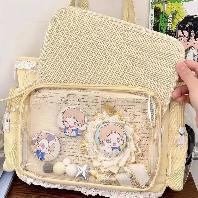 Japanischer Itabag mit durchsichtigem Anzeigeschacht für Anime-Collectibles