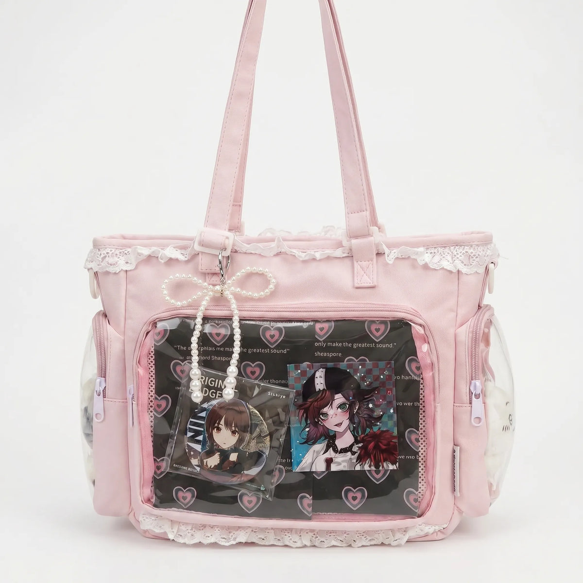 Japanischer Itabag mit durchsichtigem Anzeigeschacht für Anime-Collectibles
