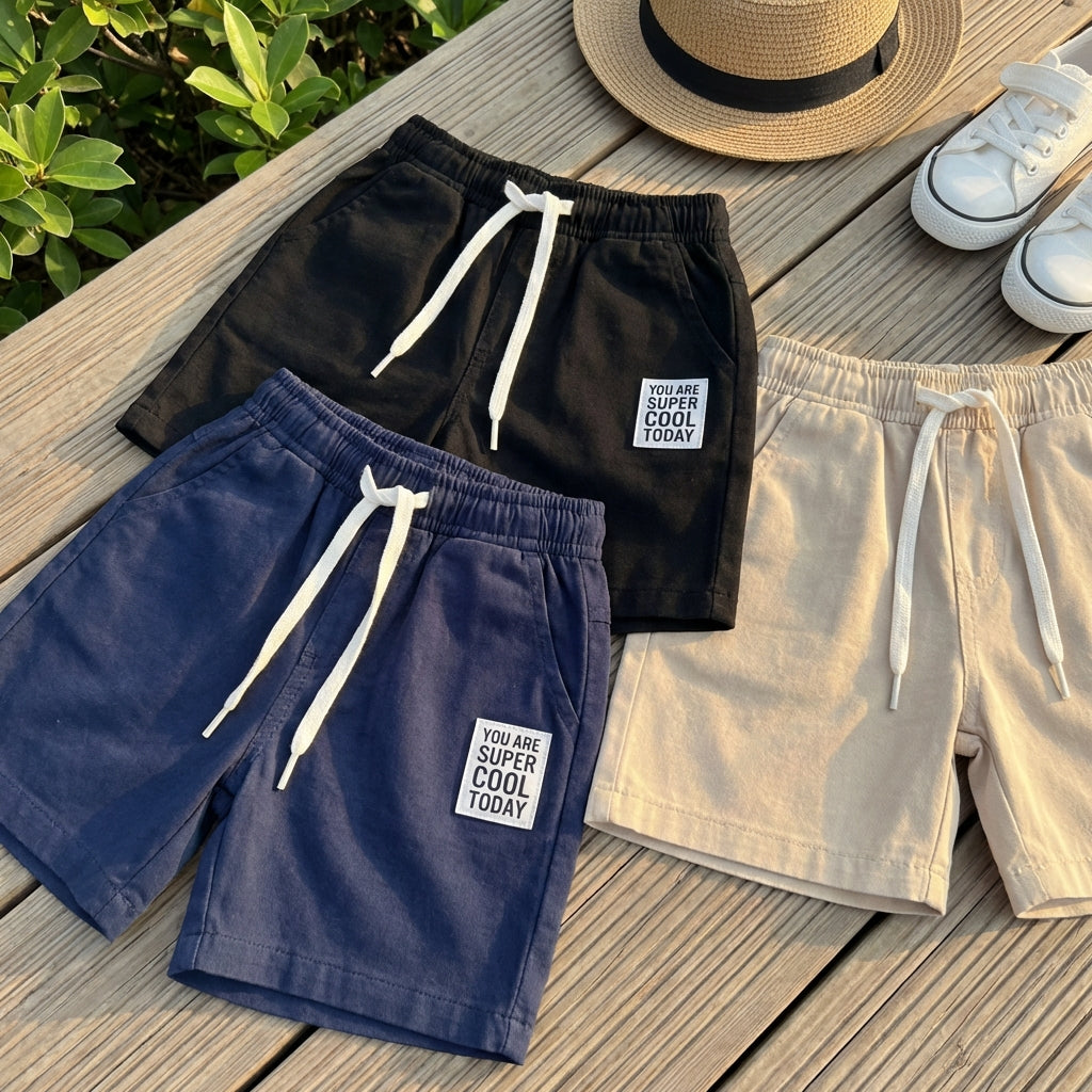 Kindershorts Sommer lockere Passform elastischer Bund