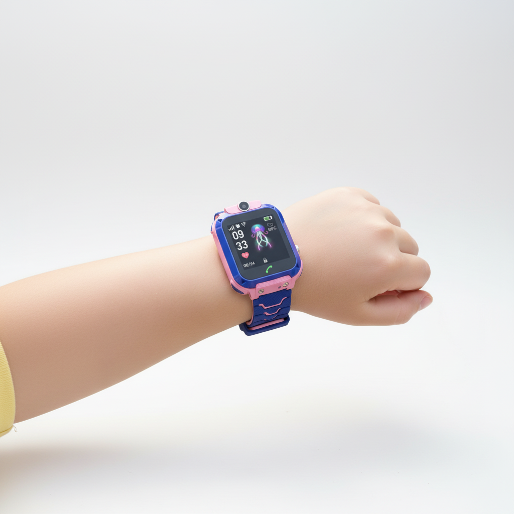Kinder Smartwatch mit GPS, Notruftaste und robustem, wasserdichtem Gehäuse