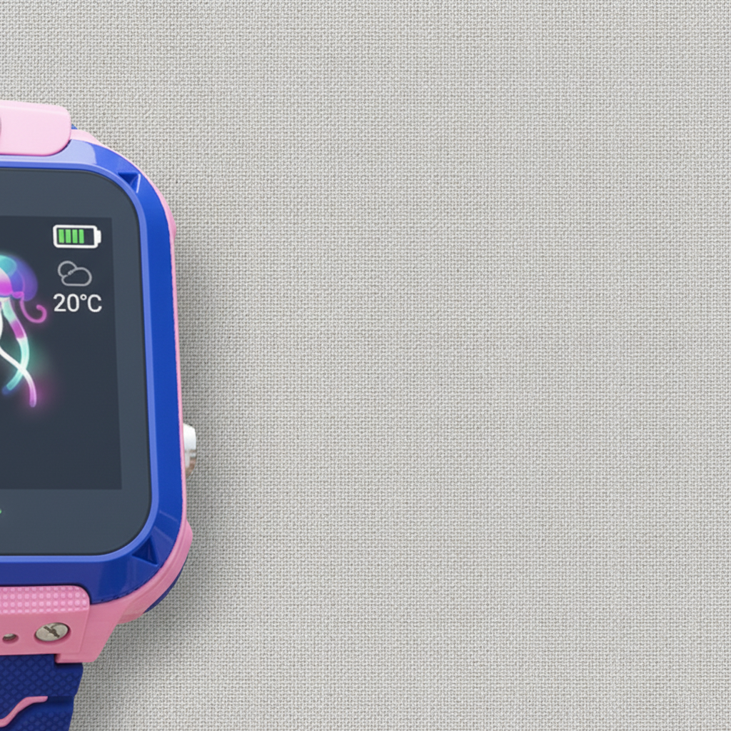 Kinder Smartwatch mit GPS, Notruftaste und robustem, wasserdichtem Gehäuse