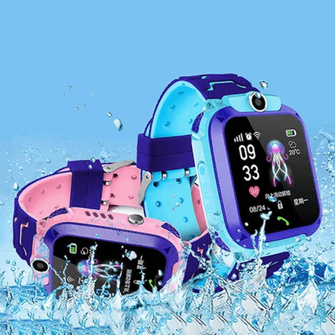 Kinder Smartwatch mit GPS, Notruftaste und robustem, wasserdichtem Gehäuse
