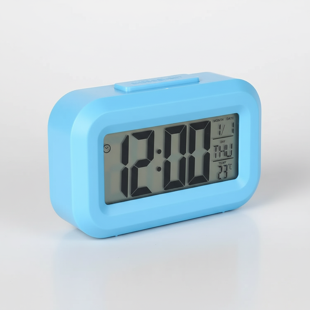 LED-Weckeruhr mit großem Display, Schlummerfunktion und Temperaturanzeige