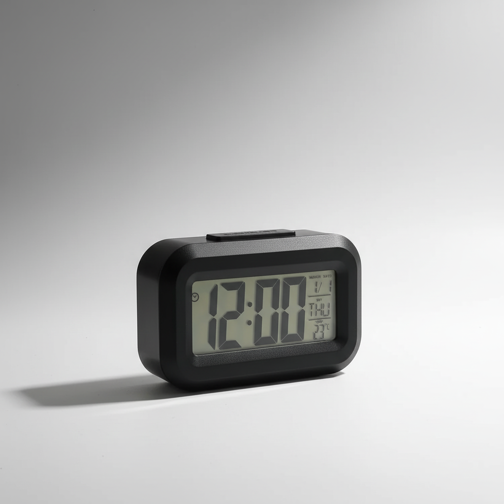 LED-Weckeruhr mit großem Display, Schlummerfunktion und Temperaturanzeige
