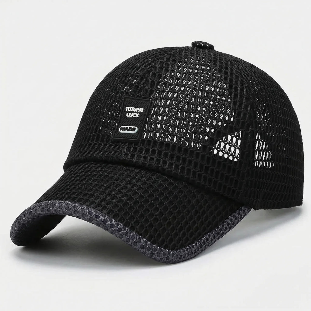 Atmungsaktive Mesh-Baseballkappe für Outdoor-Aktivitäten und warme Tage