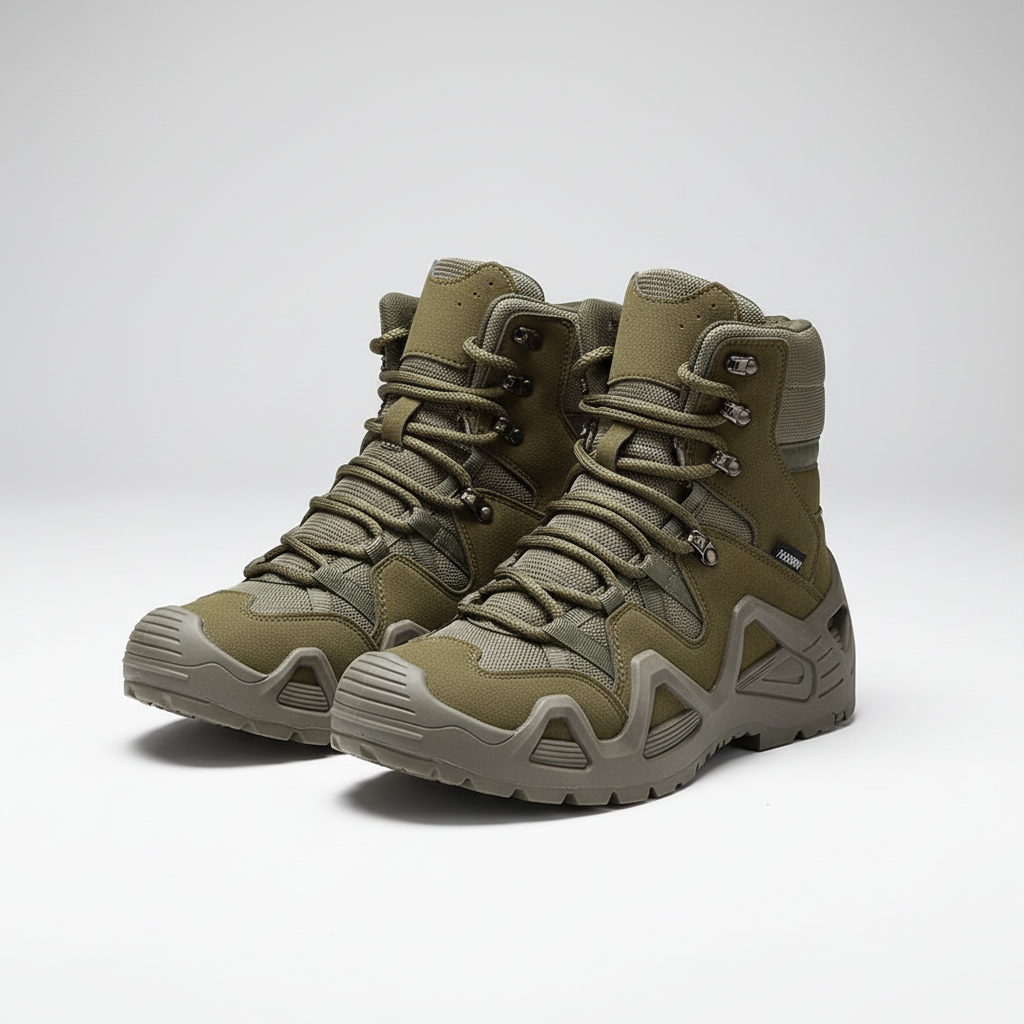 Camp Basel | Gearvex Wasserdichter Herren-Wanderstiefel Mit Schnürung