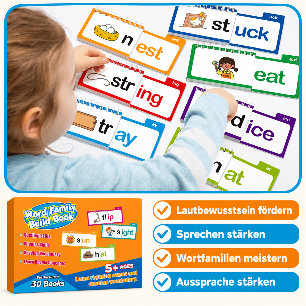 Camp Basel | Montessori Wort-Flipkarten