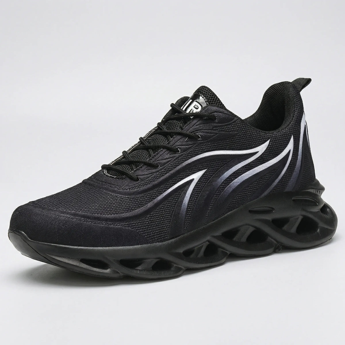 Herren-Laufschuh atmungsaktiver Mesh leicht rutschfeste Sohle