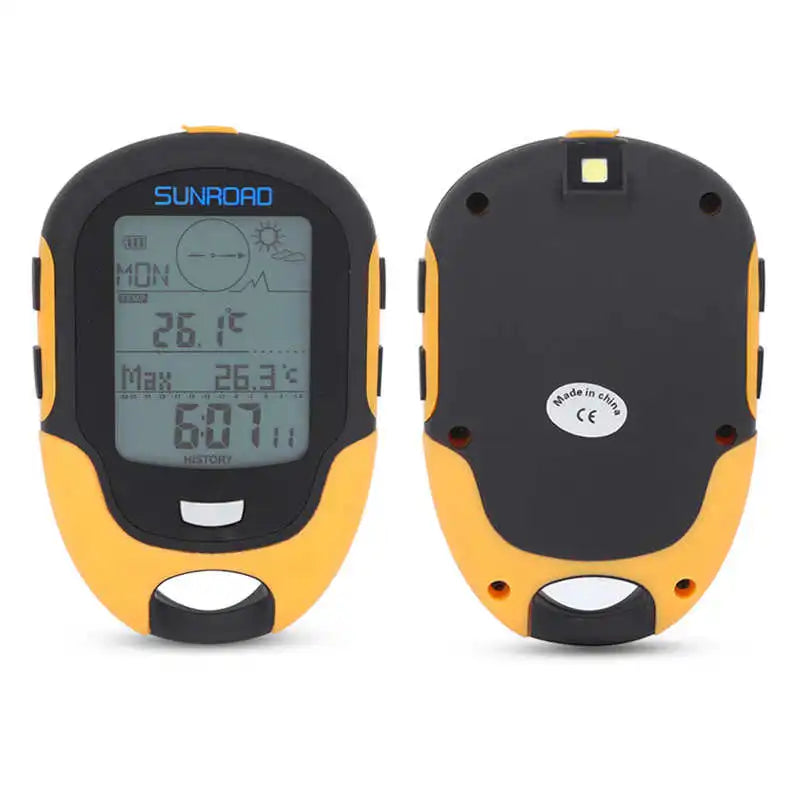 Tragbares Handheld-GPS-Gerät mit Höhenmesser und Kompass