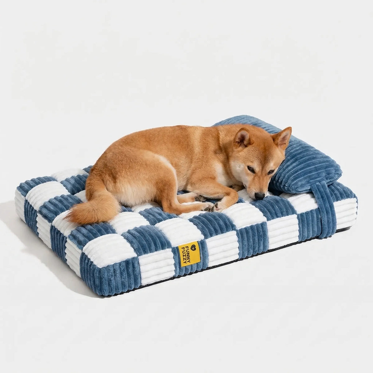 Orthopädisches Hundebett Plüsch Handgefertigt für alle Rassen