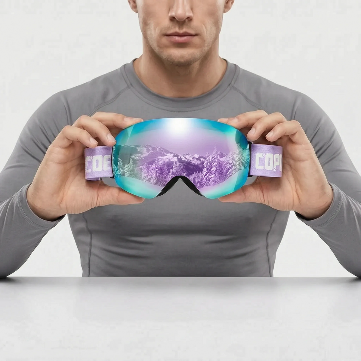 Nordspur | PeakGaze Verspiegelte Skibrille Für Brillenträger