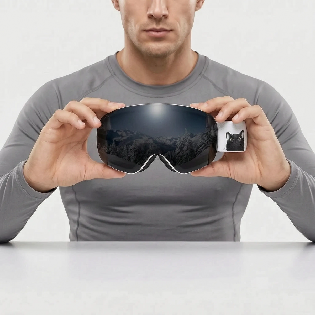 Nordspur | PeakGaze Verspiegelte Skibrille Für Brillenträger