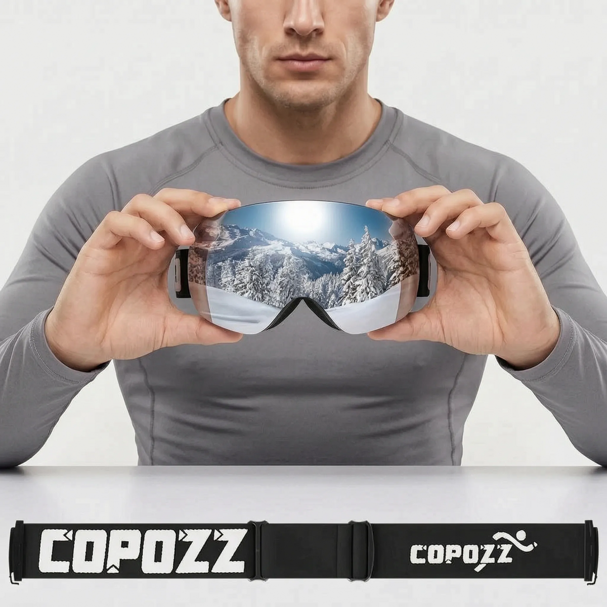 Nordspur | PeakGaze Verspiegelte Skibrille Für Brillenträger