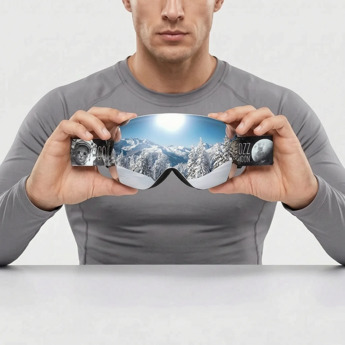 Nordspur | PeakGaze Verspiegelte Skibrille Für Brillenträger