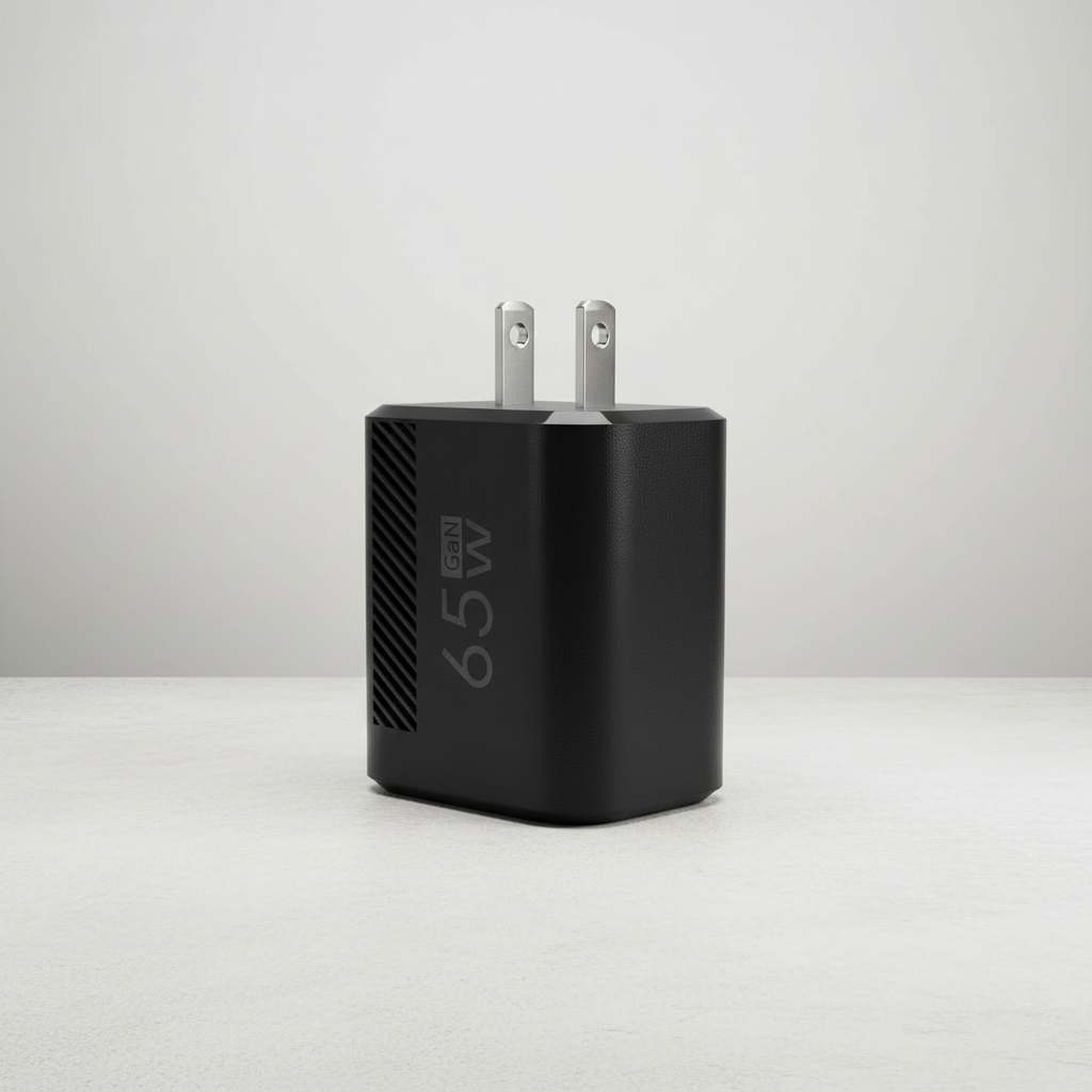 65W-Wandladegerät mit USB-C und USB-A Dual-Port zum schnellen Aufladen