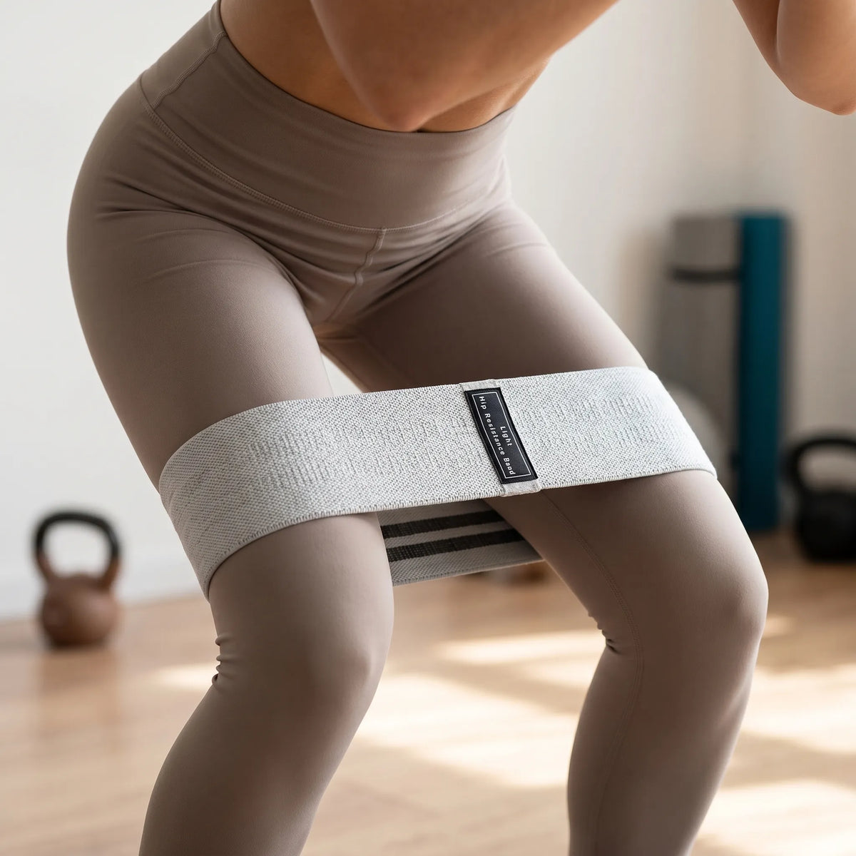 Widerstandsband Fabric breit elastisch Unterkörper-Training