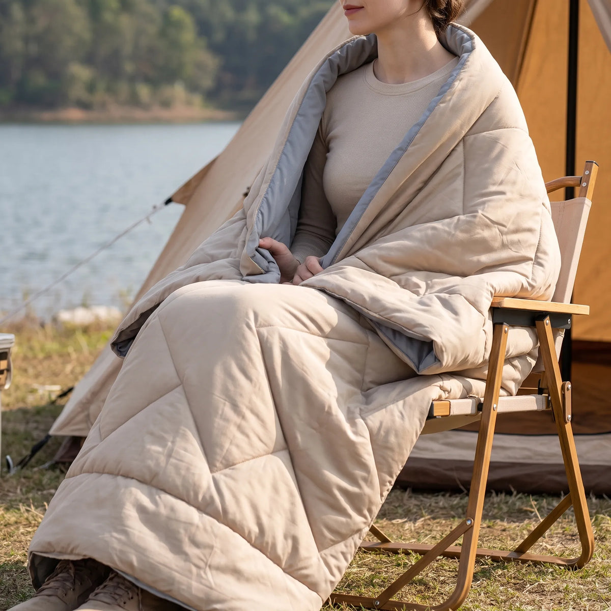 Nordspur | RestFold Wandelbarer Camping Schlafsack