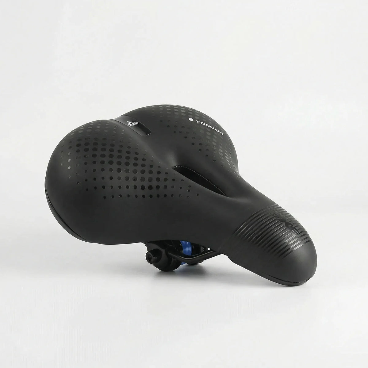 Ergonomischer Fahrradsattel mit hohler Druckentlastung und reflektierenden Akzenten